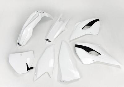 Kit plastiche moto UFO Husqvarna TC 125 04-15 Bian  - Annuncio 8889437