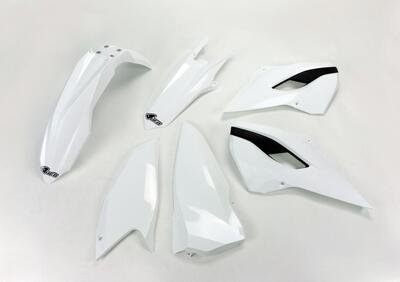 Kit plastiche moto UFO Husqvarna TE 125 04-14 Bian  - Annuncio 8872610