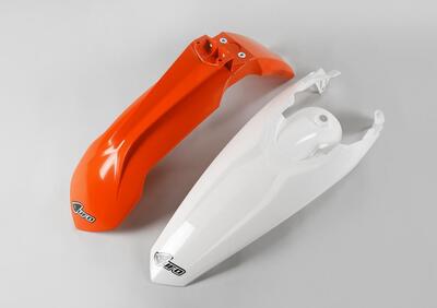 Kit parafanghi UFO per Ktm SX e SX-F Arancio Bianc  - Annuncio 8989843