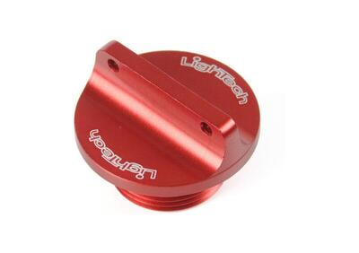 Tappo olio Lightech OILD rosso per Ducati - Annuncio 8987385