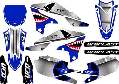 Kit grafica Ufo Thunder per Yamaha Blu UFO  - Annuncio 8962734