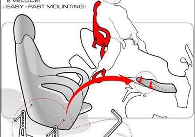 Kit staffe lunghe per seggiolino Givi - Annuncio 8914694