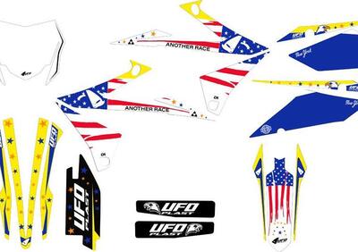 Kit grafica Ufo Patriot per Suzuki oem UFO  - Annuncio 8986444