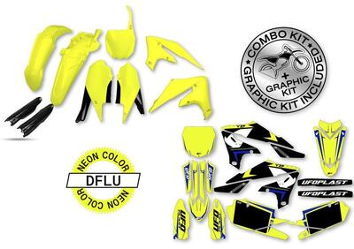 Kit plastiche+decals Ufo Thunder Kawasaki oem UFO  - Annuncio 8989531