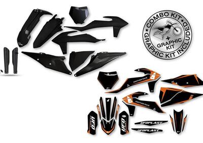Kit plastiche+decals Ufo Stokes Ktm Arancione fluo  - Annuncio 8984268