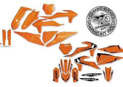 Kit plastiche+decals Ufo Apodis Ktm orange UFO  - Annuncio 8984270