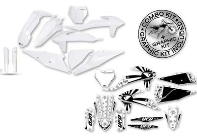 Kit plastiche+decals Ufo Stardust Ktm Bianco UFO  - Annuncio 8981603