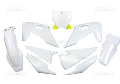 Kit plastiche moto UFO Husqvarna TC 125 19-22 Bian  - Annuncio 8989730