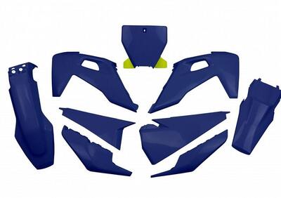 Kit plastiche moto UFO Husqvarna TC 125 19-22 Blu  - Annuncio 8984556