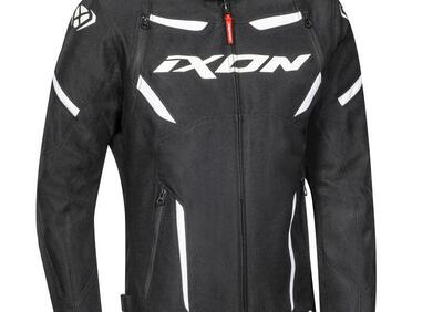 Giacca moto Ixon STRIKER Nero Bianco - Annuncio 9707362
