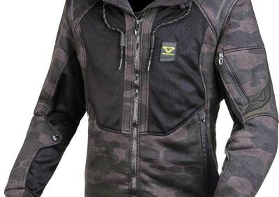 Giacca moto estiva Macna Breeze Nero Grigio Camo - Annuncio 9709634