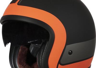 Casco jet ORIGINE SPRINT RECORD Arancio Nero Opaco  - Annuncio 9709664