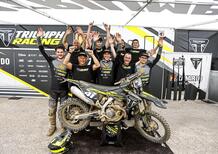 Triumph Italia Racing e Morgan Lesiardo conquistano la classe 250 4T agli Assoluti d'Italia Enduro 
