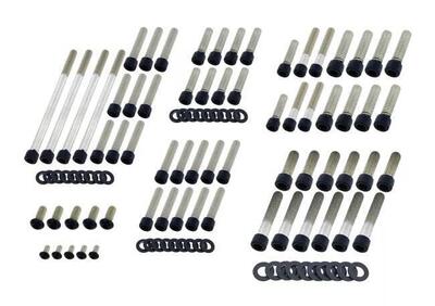 Kit viti coperchi motore nere opache per Softail F  - Annuncio 9716143