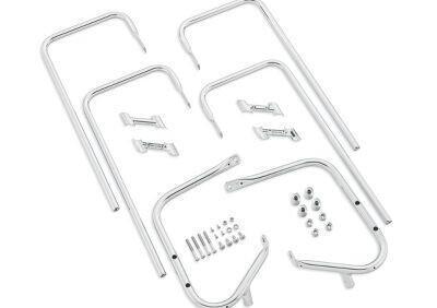 Kit completo protezioni cromate borse rigide per R  - Annuncio 9716164