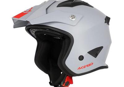Casco Jet Acerbis Aria Grigio Chiaro - Annuncio 9722202