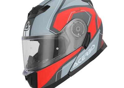 Casco Modulare Acerbis Serel Grigio Rosso - Annuncio 9722205