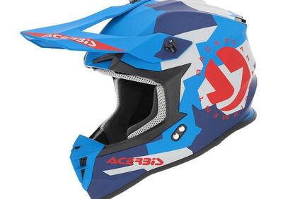 Casco Cross Acerbis Linear Blu Rosso - Annuncio 9722212