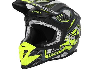 Casco Cross Acerbis Linear Giallo - Annuncio 9722213