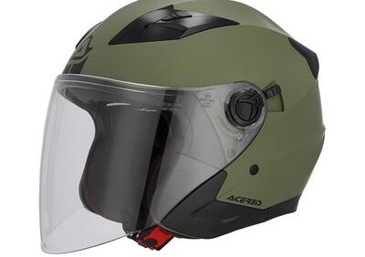 Casco Jet Acerbis Firstway 2.0 Verde Militare - Annuncio 9722219
