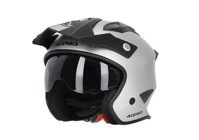 Casco Jet Acerbis Aria Metallic Argento - Annuncio 9722229
