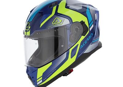 Casco Integrale Acerbis X-Way Graphic Blu Giallo - Annuncio 9722234