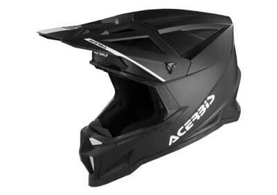 Casco Cross Acerbis T711 In Fibra Nero - Annuncio 9722238