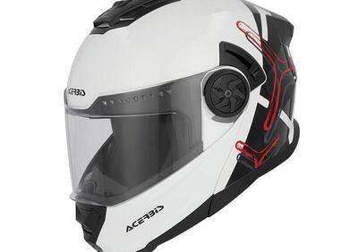 Casco Modulare Acerbis Rider Bianco Nero - Annuncio 9722246