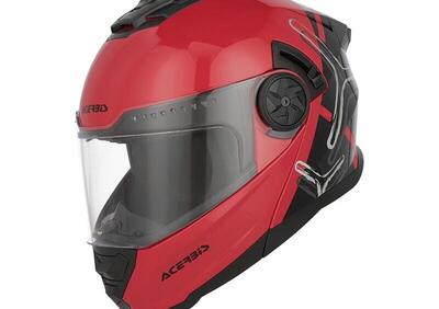 Casco Modulare Acerbis Rider Rosso Nero - Annuncio 9722247