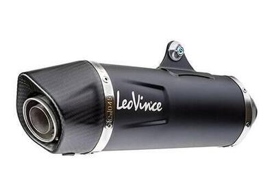 Scarico completo LeoVince Nero omologato in acciai - Annuncio 9504749