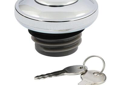 Tappo benzina con serratura cromato ventilato per  - Annuncio 9727649