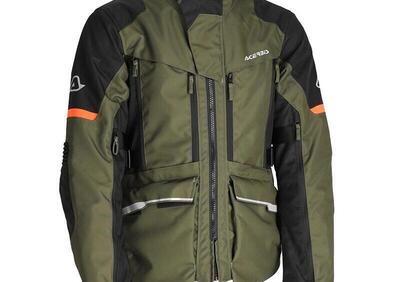 Giacca Moto Acerbis X-Rover Verde Arancio - Annuncio 9729379