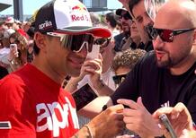 MotoGP 2025. Jorge Martin e i "resta!" dei fan Aprilia: "Non me l'aspettavo" [VIDEO]