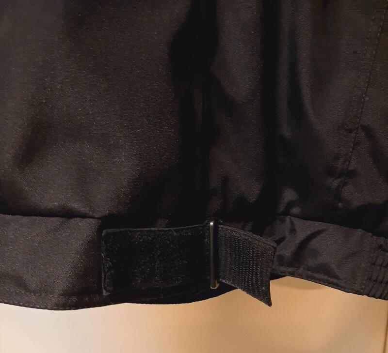 Giacca da moto della SPIKE nera, in poliestere, ta Spyke (11)