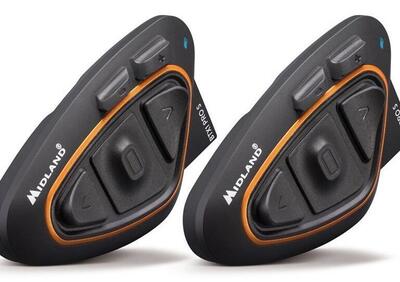 Interfono Bluetooth Midland BTX1 PRO S NR DOPPIO c - Annuncio 8984287