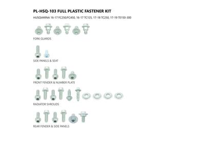 Kit viti Ufo per plastiche HUSQVARNA FC 16-18, TC  - Annuncio 8989398