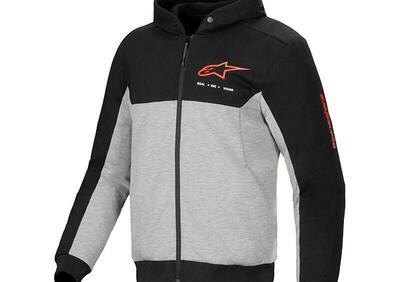 Felpa Moto Alpinestars Chrome V2 Sport Nero Rosso - Annuncio 9735251