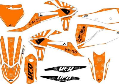 Kit grafica Ufo Akaishi per Ktm Arancione UFO  - Annuncio 8904783
