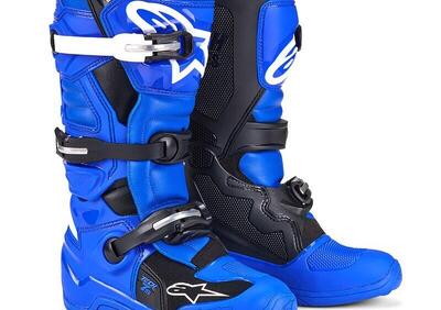 Stivali Cross Bambino Alpinestars Tech 7 S Blu Ner - Annuncio 9737137