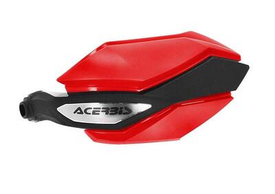Coppia paramani Acerbis Argon Rosso Nero - Annuncio 9386320