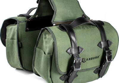 Coppia borse laterali Carburo Matrix Verde Militar  - Annuncio 8957443