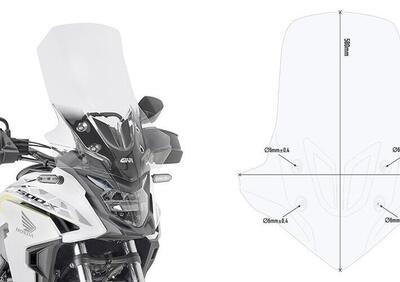 Cupolino Givi D1171ST per HONDA CB 500 x (19-21) - Annuncio 8989612