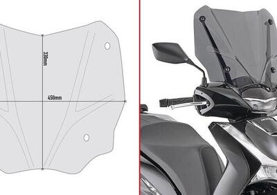 Cupolino basso fumè Givi per Honda SH 125-150 2020 - Annuncio 8918500