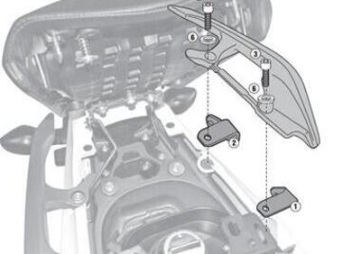 Kit specifico Givi 1111kit per PLX1111/PL1111/PL11 - Annuncio 9655781