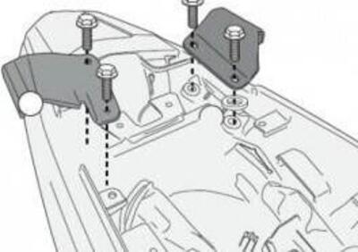 Kit specifico Givi 1121kit per portavaligie latera - Annuncio 9617120