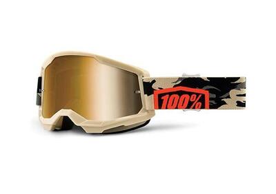 Occhiali cross 100% Strata 2 kombat lente a specch  - Annuncio 9211942