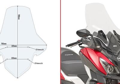 Parabrezza alto Givi 7056DT per SYM - Annuncio 8983984
