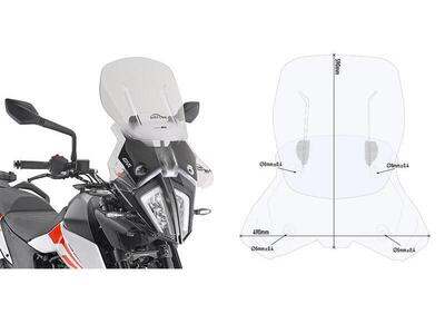Cupolino Givi AF7711 Airflow trasparente scorrevol - Annuncio 8976260