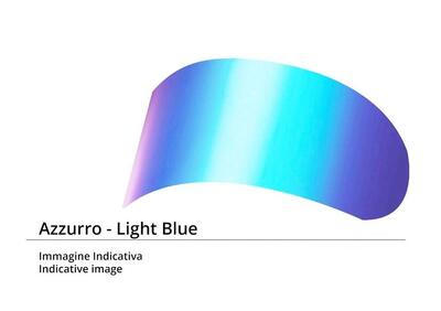 Visierino parasole azzurro Nolan per N103 N43 N43E  - Annuncio 9370266
