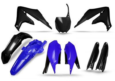 Kit plastiche UFO per Yamaha YZF 250-450 Blu Nero  - Annuncio 9589648